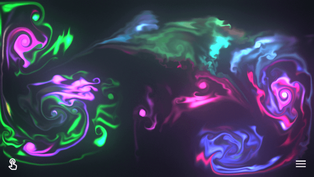 Magic Fluids app.